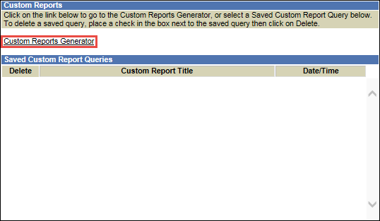 Reports Generator