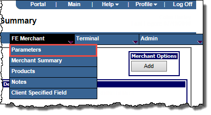 merchant_parameters_menu_fe